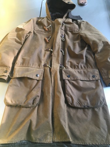 Vgc barbour waxed duffle - vgc,