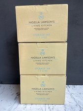 One NEW Nigella Lawson Ceramice Storage Jar 1.5L Cream by Sebastian Conran