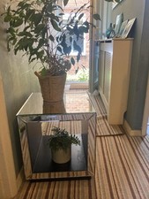 Mirrored Venetian Table Cube W45 D45 H50cm