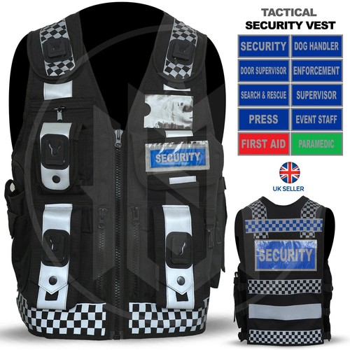 Viz security vest tactical - hi,