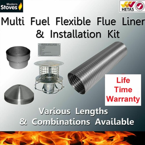 Flexible flue liner - flue,