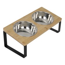 Double Cat Bowl Pet Bowls