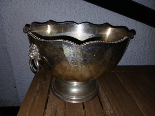 Vintage silver copper punch - vintage,