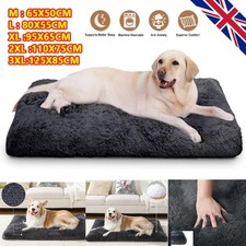 Dog Bed Soft Pet Cushion Large Dog Crate Puppy Cat Mattress Washable Pad Mat xl