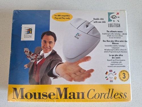Logitech mouseman cordless - logitech,