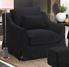 Ikea Farlov Armchair Cover, Tallmyra Dark Grey 603.066.44