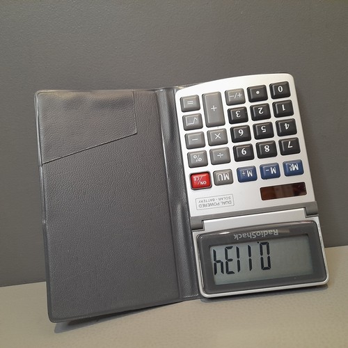 Vintage radio shack calculator - vintage,