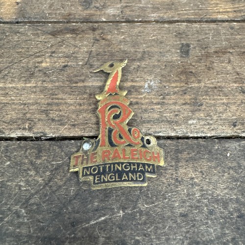 Vintage raleigh bicycle head - vintage,