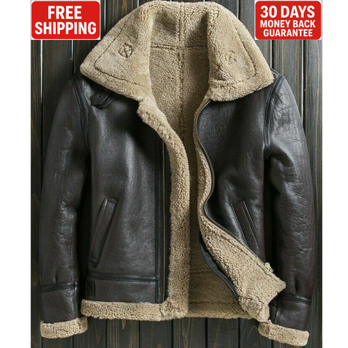 Men raf real leather - b3,
