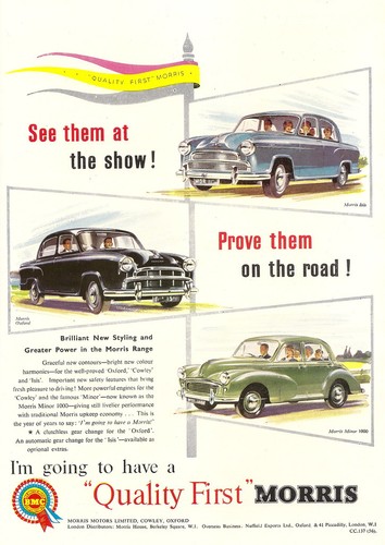 Vintage 1956 morris - 1956,