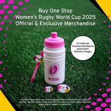 Women’s rugby world Cup 2025 Merch Bundle Keyring, Pin badge, Pen, Bottle