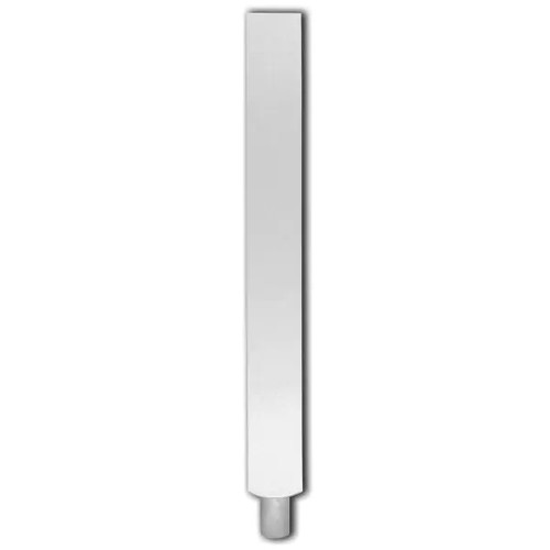 White primed square pegged - white,
