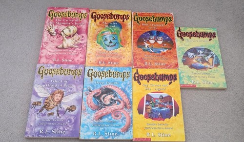 Goosebumps job lot - goosebumps,