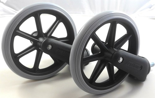 Pair 190x27mm castor - 190x27mm,