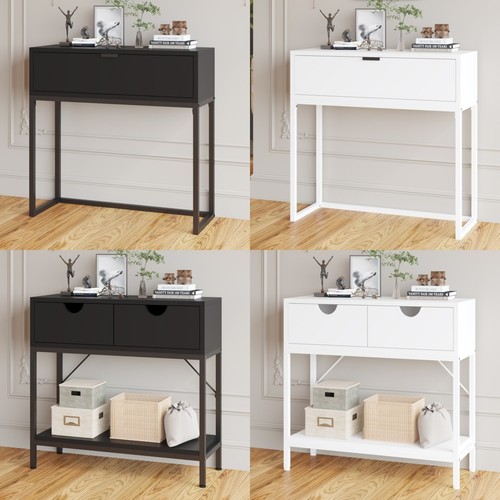 Mdf top console table metal - table,