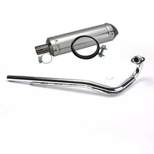 28mm Exhaust Pipe Muffler for XR50 CRF50 CRF70 XR TTR110 90 Apollo Dirt Bike ATV