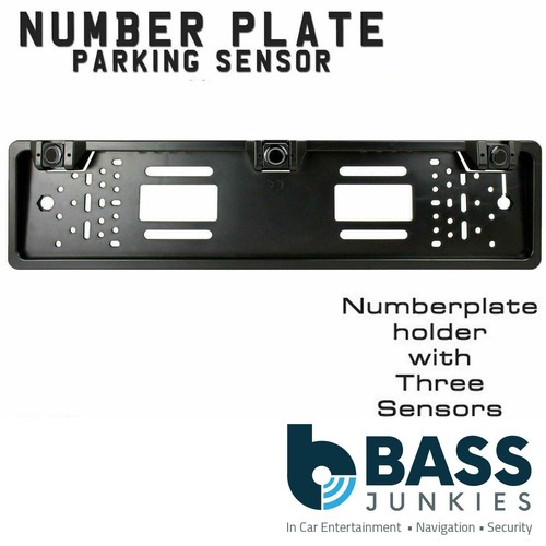 Rear car number plate - rear,