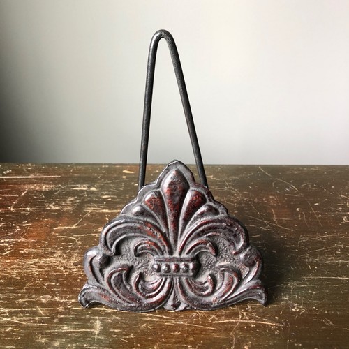 Vintage fleur lis bronze - vintage,