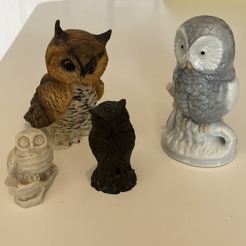 Bundle owl figurines - bundle, 4