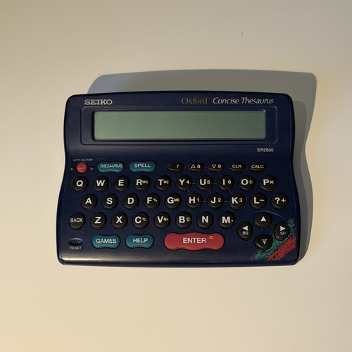 Seiko concise oxford thesaurus - seiko,