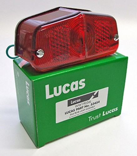 Genuine lucas rear lamp - lucas,
