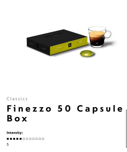 Nespresso pro finezzo coffee - pro,