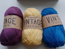 Vintage Cotton Knitting