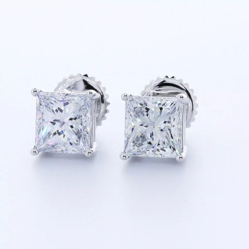 Stud earrings solid 14k gold - 14k,