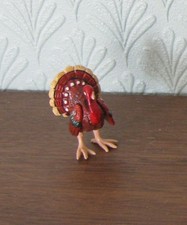HANTEL hand painted  PEWTER miniature  TURKEY  - VM107