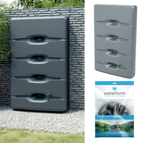 Water butt rainwater collector - water,