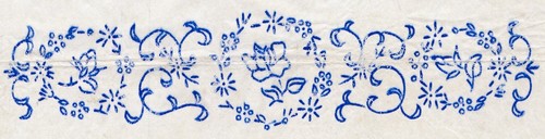 Vintage embroidery transfer - embroidery,