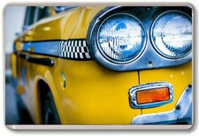 New York City Yellow Cab Taxi Fridge Magnet #2