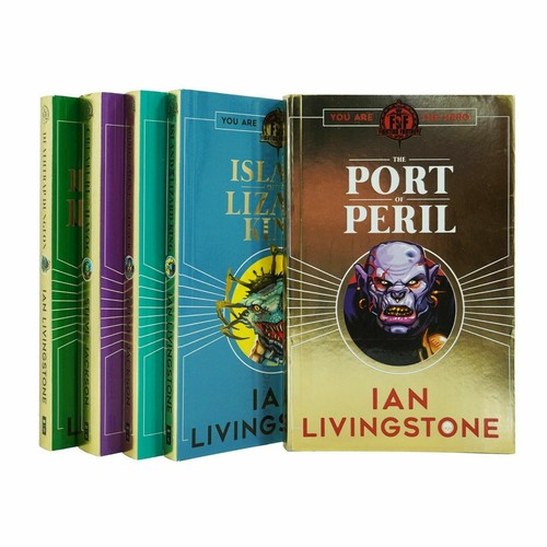Fighting fantasy rpg books - fighting,