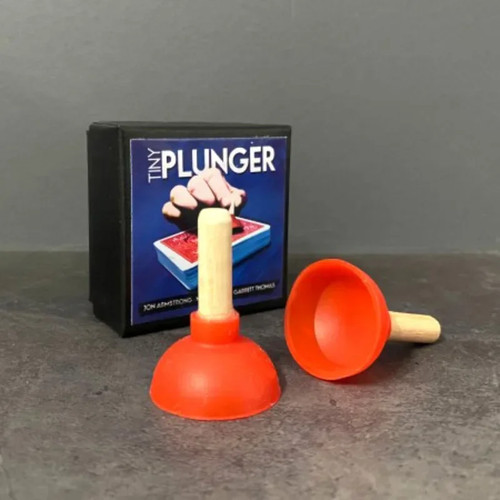 Tiny plunger magic trick set - tiny,