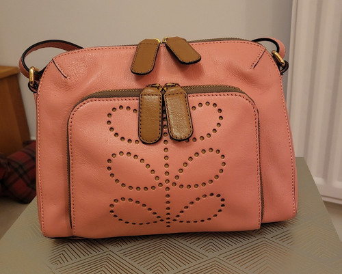 Orla kiely leather - iris, bag