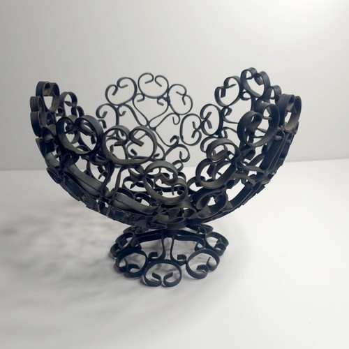 Vintage wrought iron - iron, scroll