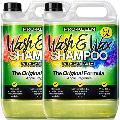 Prokleen wash wax shampoo - &,