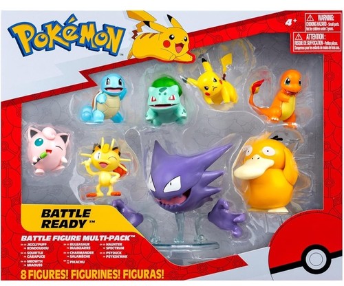 Pokémon battle figure - figure, 8-pack