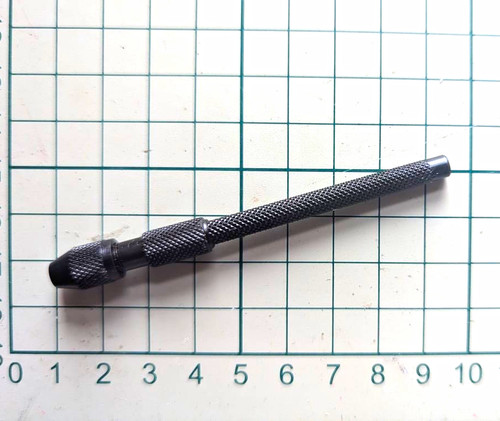 Knurled handle pin vice for - handle,