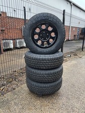 16" JBW FALKOR SATIN BLACK WHEELS+TYRES TO SUIT VW CRAFTER 2017+