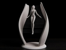 Floating Female Sculpture |
