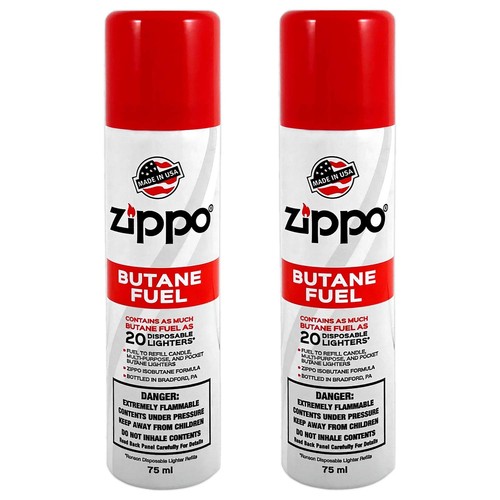 Zippo butane fuel pack 75ml - fuel,