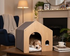 Wooden Indoor Pet House with
