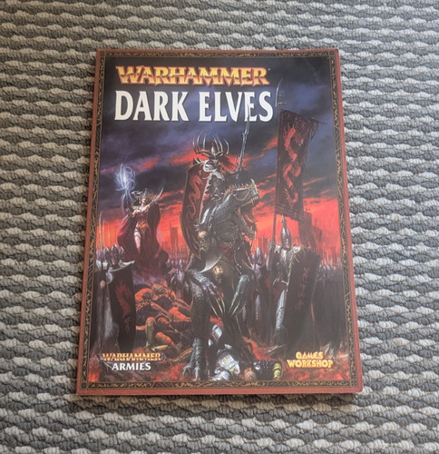 Wfb rulebooks dark elves army - wfb,