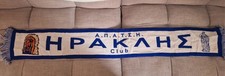 Ultras scarf for the Greek  club Iraklis (Ηρακλής)A.P.A.T.S.I. (Α.Π.Α.Τ.Σ.Η.)