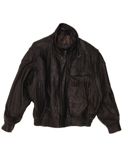 Vintage mens leather jacket - vintage, eu