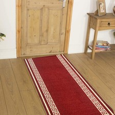 Non Slip Hall Runner Rug Long