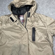 SØS JENSEN Beige Hooded Parka
