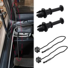 Rear Trunk Cargo Parcel Shelf String Clips Kit For Skoda Octavia MK3 5E 2013-19