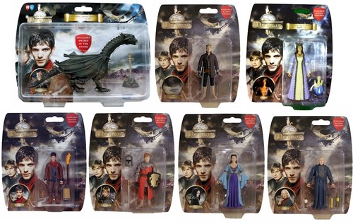 Merlin action figures - figures, of